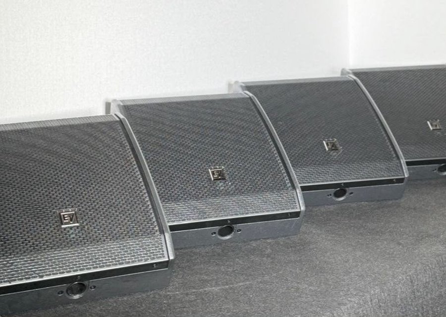 Equipamento de áudio para eventos